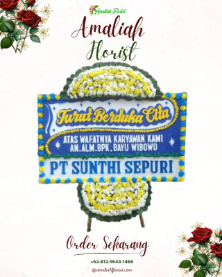 Papan Bunga Duka di Cikarang Utara