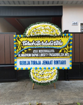 Papan Bunga Duka di Cikarang Utara